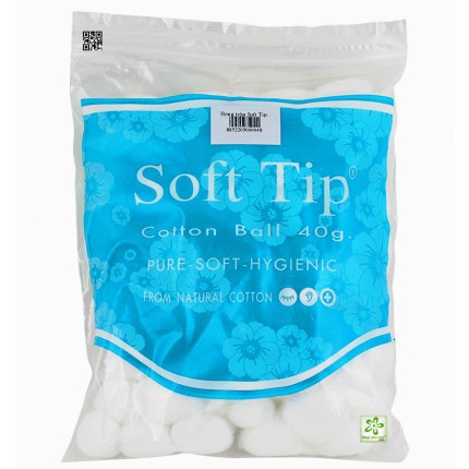 Bông y tế 40g 100% cotton Thái Lan